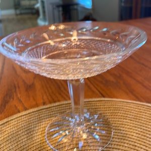 Waterford vintage crystal Glandor Compote or footed Candy Dish